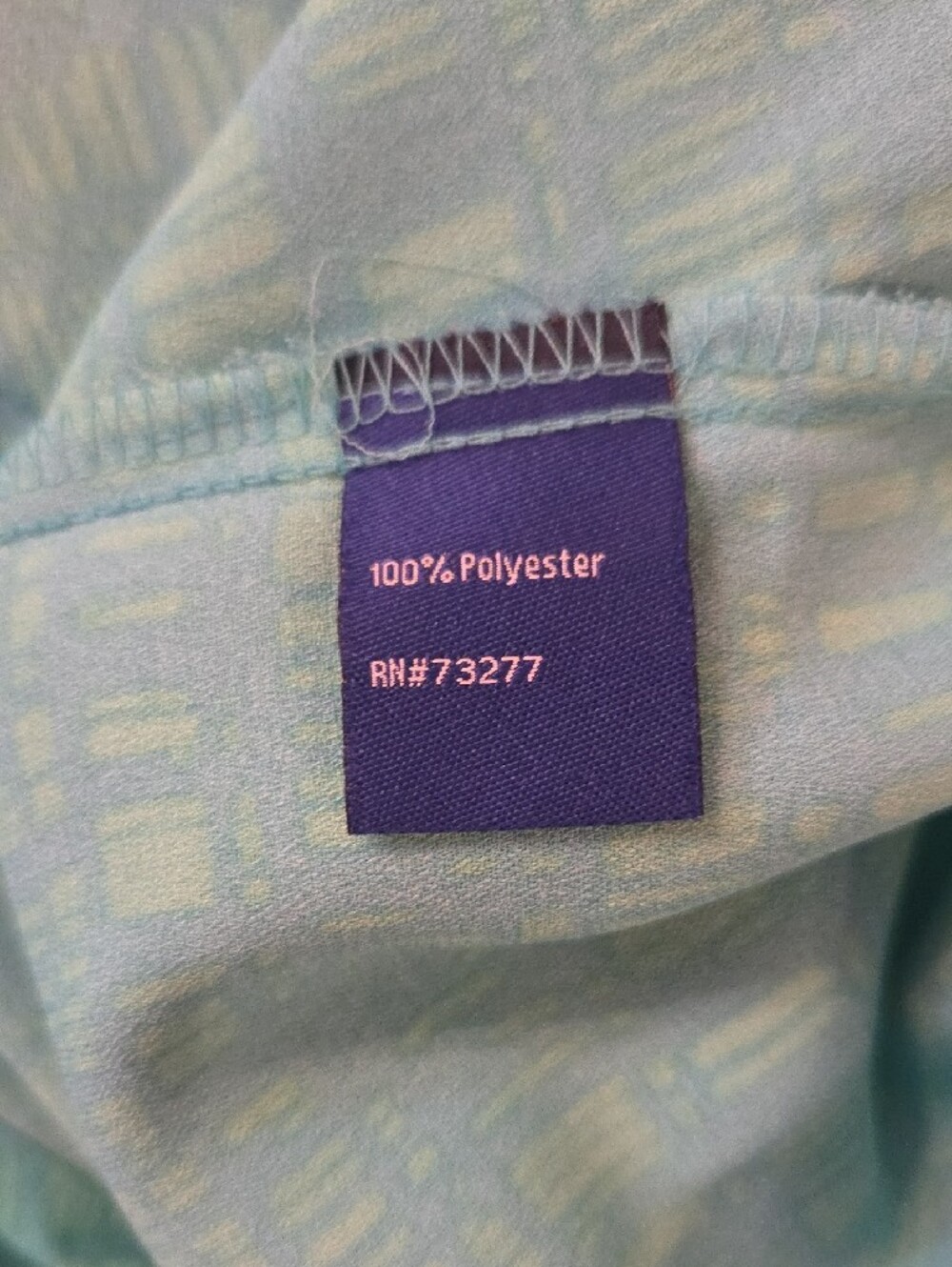 Apt. 9 Turquoise Sleeveless Button-Front Camisole - Picture 7 of 8